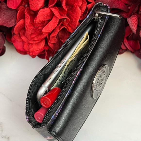 Supernatural Black and Purple Pentagram Clutch Wallet - Picture 8 of 15